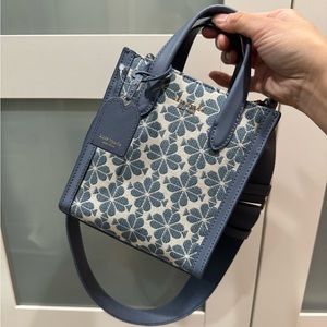 Kate Spade Spade Flower Jacquard Stripe Manhattan Mini Crossbody